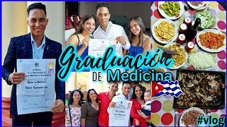 GRADUACIÓN MEDICINA🩺 CUBA🇨🇺 2022 ¡Así se celebra🎓! Vlog en familia #Cuba #cubana #Medicina