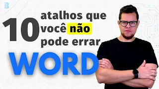 QUESTÕES DE INFORMÁTICA ATALHOS NO WORD | INFORMÁTICA PARA CONCURSOS