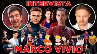 INTERVISTA con MARCO VIVIO (Doppiatore di Spider-Man "Tobey Maguire" e Captain America) 🕷️👀