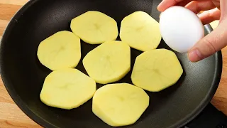 1 Potato 2 eggs! Quick recipe perfect for breakfast. Simple and delicious recipe