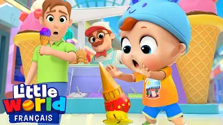 Une glace au centre commercial | Comptines pour les Tout-Petits | Little World Français