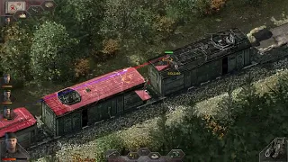 Train Rider Achievement (No Save Walkthrough) - Commandos 3 HD Remaster