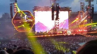 Coldplay ( Hymn for the weekend ) Croke Park , Dublin 8th July 2017