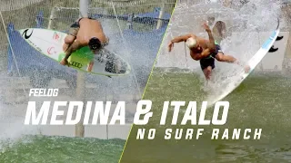 Medina & Italo no Surf Ranch