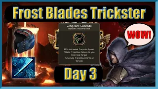 Vengeant Cascade on Frost Blades SOLVED [POE 3.21]