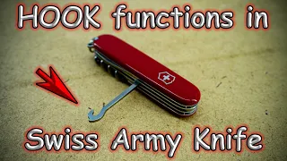 All the functions of a hook in a Swiss Army Knife