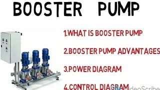 Booster  pump /control diagram