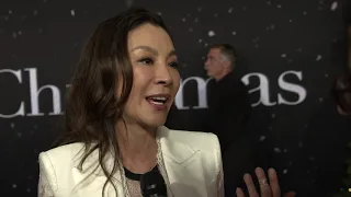 Last Christmas New York Premiere - Itw Michelle Yeoh (official video)