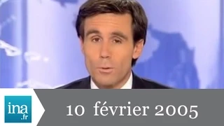 20h France 2 du 10 Février 2005 - Manifestations lycéennes - Archive INA