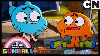 Gumball | Trashcan Feud | Cartoon Network