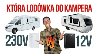 ❄️ Lodówka do kampera lub przyczepy? ❄️ 🤔 Jaka jest różnica między 230V a 12V? 😯 Znam odpowiedź!