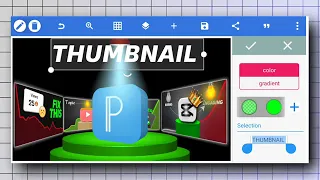 CRUSH The Competition By Making VIRAL3D Thumbnails On Mobile ! Tutorial) 🤫