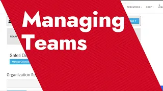 Manage Teams | Safeti LMS Platform
