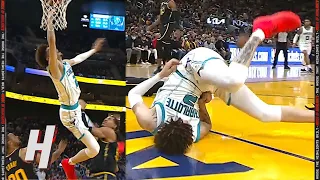 LaMelo Ball Goes Down With a SCARY FALL 😳
