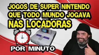 Jogos de Super Nintendo que todo mundo jogou nas locadoras - Os games que o pessoal jogava por hora