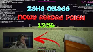 @Zaha ogląda Nowy rekord Polski | Minecraft Speedrun 17:56