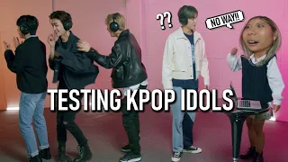 Testing KPOP Idols on KPOP dances | with @LUMINOUSOFFICIAL It was a mess 🤣