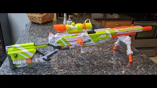 Nerf Modulus Longstrike Unboxing and Assembly