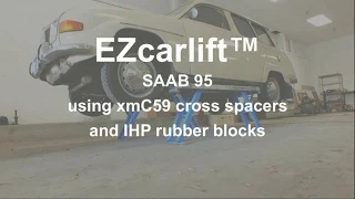 Saab 95 on the EZcarlift