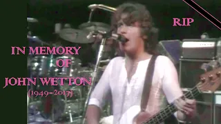 John Wetton (in Uriah Heep) – Bass Solo (1976, Picture & Sound Mix)