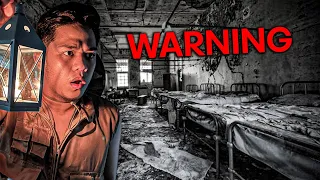 Surviving Overnight sa Most Haunted Abandoned Hospital!! (WARNING