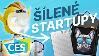 CES 2024: Nejšílenější startupy s AI, roboty, senzory a další (Alisczech vol. 860)