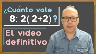 ⚠️ ¿Cuánto es 8:2(2+2)? La respuesta definitiva, al fin TODOS de acuerdo #retoviral