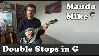 Double Stops in G - Mandolin Lesson (Intermediate)