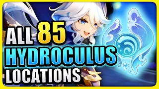 ALL 85 Hydroculus Locations in Fontaine (Part 1 WITH TIMESTAMPS) Genshin Impact 4.0 Furina