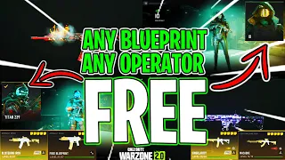 How to unlock FREE store BLUEPRINTS + OPERATORS in Warzone 2