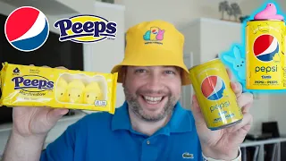 NEW Pepsi x Peeps Marshmallow Cola 2023 - Unboxing & Review