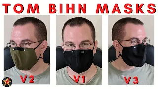 Tom Bihn Reusable Cloth Face Mask: V1 vs. V2 vs. V3: Review