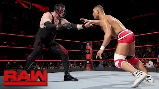Jason Jordan vs. Kane: Raw, Nov. 27, 2017
