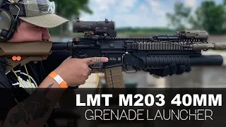 M4A1 Block II + LMT M203 40MM Grenade Launcher