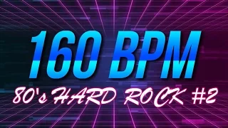 160 BPM - 80's Hard Rock #2 - 4/4 Drum Track - Metronome - Drum Beat