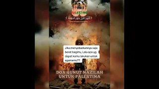 #PrayForGazaPalestina#FreedomForMasjidAl-Aqsa#SemogaQunutNazilahMenjadiPintuKeberkahanGazaPalestina