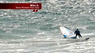 Mike G. Back Winded Fast Tack - Waddell Creek Windsurfing Fall 2021