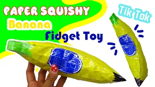 Fidget Toys. Diy squishy fidget toys tiktok compilation/ Tik Tok/Антистресс  из бумаги