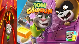 Talking Tom Gold Run Gameplay Part 1 - Talking Tom Run in Indonesia