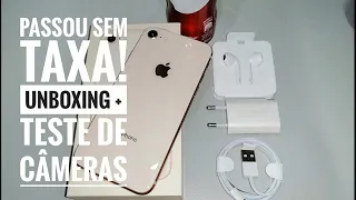 iPhone 8 do Aliexpress: UNBOXING E TESTE DE CÂMERAS do meu primeiro iPhone de lá