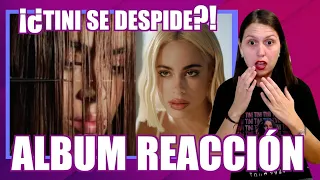 REACCIÓN al nuevo album de TINI - Un Mechón de Pelo | ¡¿TINI se despide de la musica?!