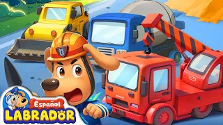 🔍Sheriff Labrador - Ingeniero de Construcción 🏠🤕 | Videos para Niños | BabyBus en Español