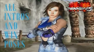 Tekken 5: All Intros & Win Poses - All Characters