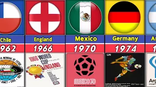 FIFA World Cup All Host Countries 1930 - 2034 Qatar, Russia, Brazil, Argentina, uruguay