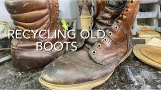 These boots went from Trashed to Treasured in no time.