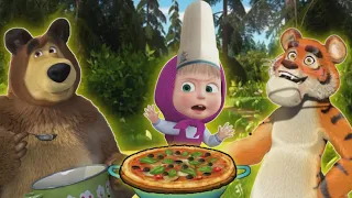 Masha and the Bear Pizzeria - Make the Best Homemade Pizza for Your Friends! | Masha Games 31