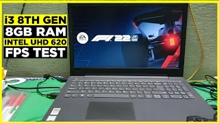 F1 22 Game Tested on Low end pc|i3 8GB Ram & Intel UHD 620|Fps Test|