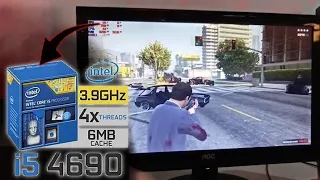 Jogando com  core i5 4690  sem   placa de  vídeo em 2022