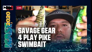 Savage Gear 4 Play Pike Swimbait with Jose Chavez | ICAST 2020