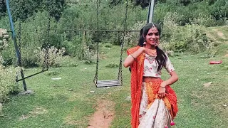mathu mathu pahadi song dance ❤️🤗( jyada acha to nhi tha but try kiya full) 😅🤭